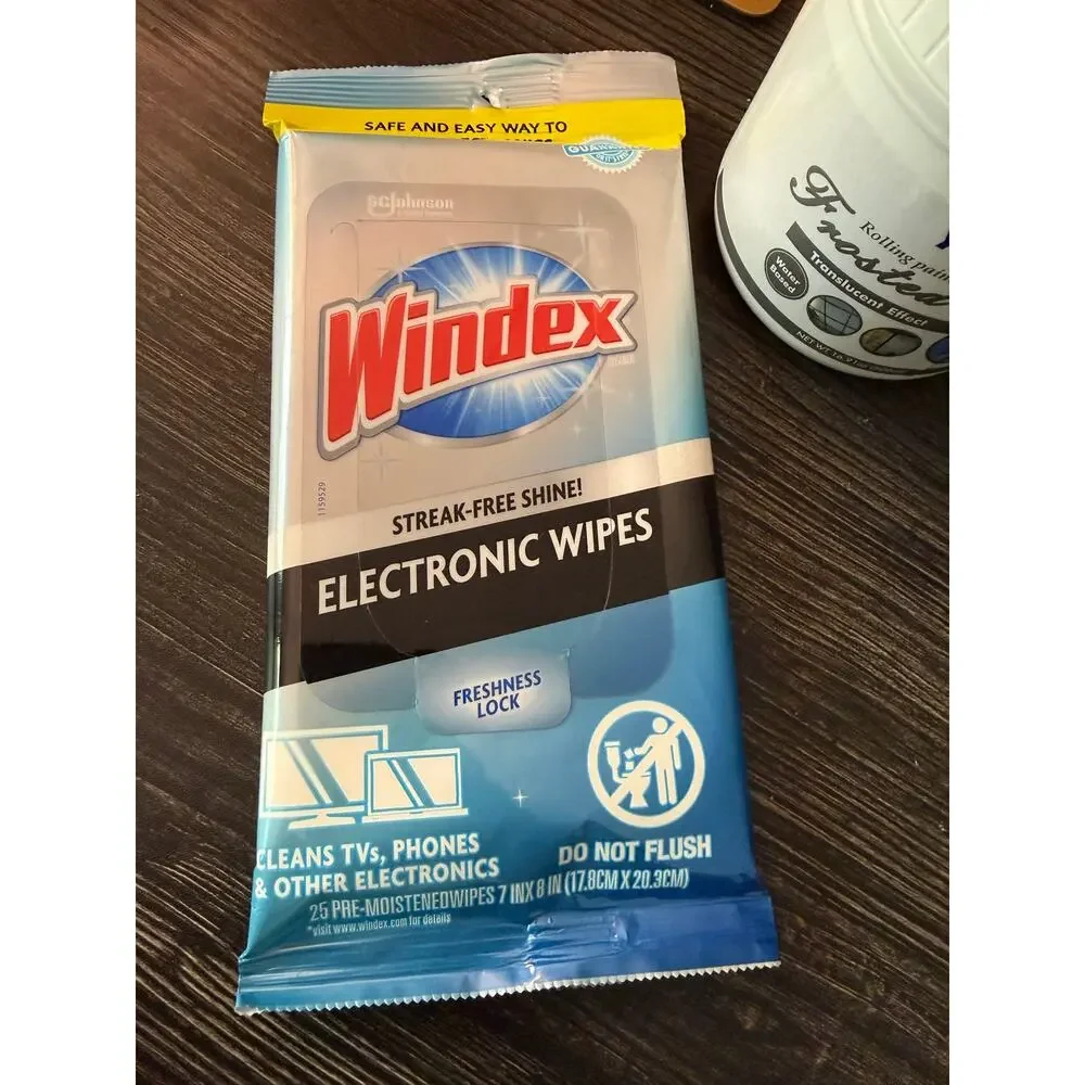 NEW Window Frosting Translucent Effect Rolling Paint, Brush, & Wipes